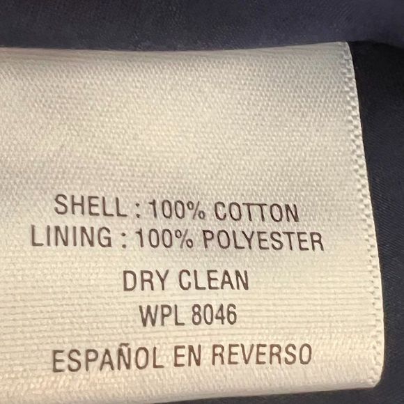 maison jules Classic Navy and White Fit and Flare Sleeveless Dress Size Medium - Picture 5 of 7